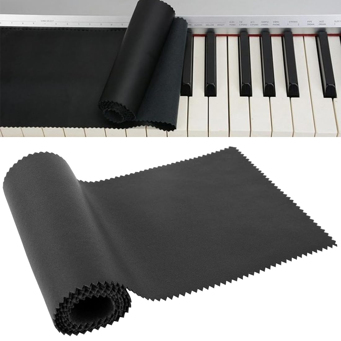 88 Keys Piano Keyboard Cover Piano Dust Cover, PU Leather Digital/Electric Piano Keyboard Cover for Electronic Keyboard, for Digital, Yamaha, Casio