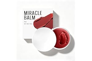 Miracle Glow Balm - Hydrating Tinted Cream Blush, Multi-Use Glow Face Balm Makeup for Cheek & Eye & Lip Tint, Lightweight Ble