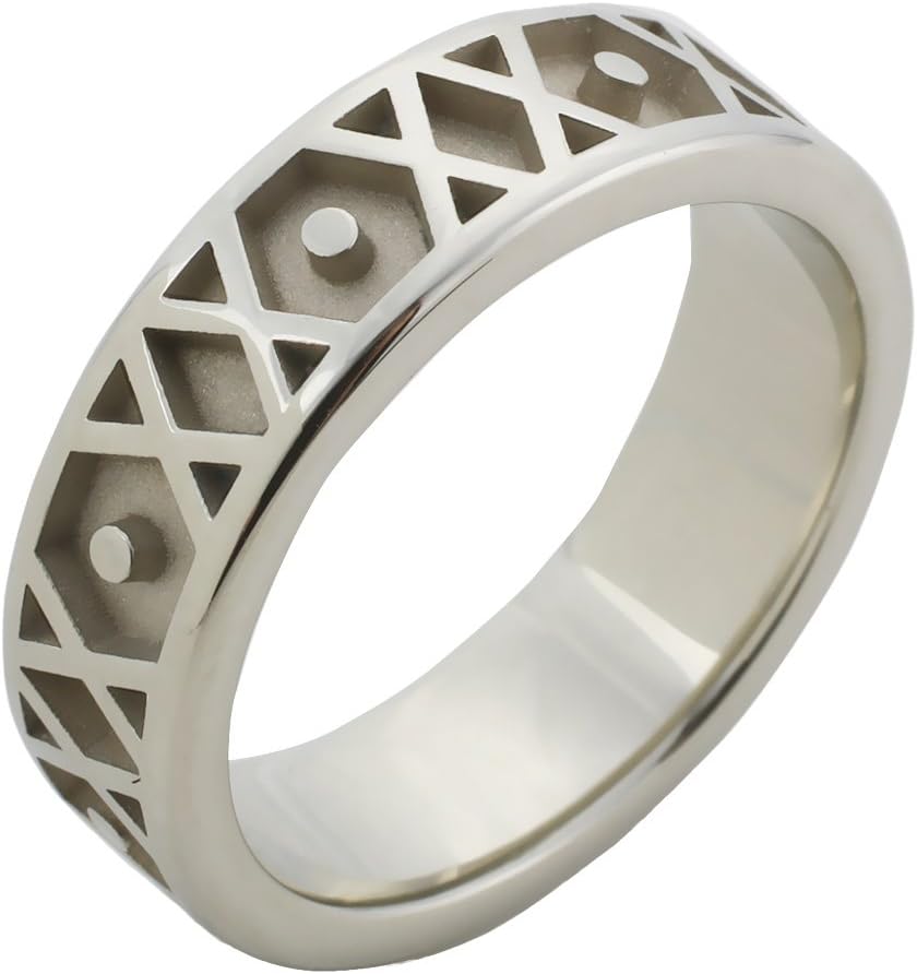 Sorella Jewelry Studio Solid Sterling Silver Personalized 6MM Roman Numeral Ring