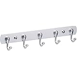 Metafranc Hakenleiste 310 mm - Edelstahl - 4 Haken - Neutrale Optik
