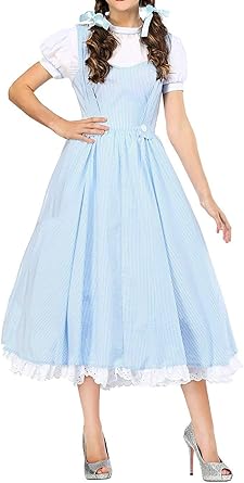 blue gingham overall dress