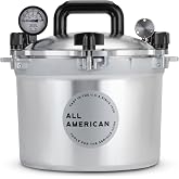 All American 1930: 10.5qt Pressure Cooker/Canner (The 910) - Exclusive Metal-to-Metal Sealing System - Easy to Open &amp; Close - Suitable for Gas, Electric, or Flat Top Stoves - Made in the USA