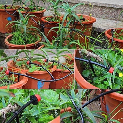 TedGem Kit de riego por goteo, sistema de riego automático DIY con ...