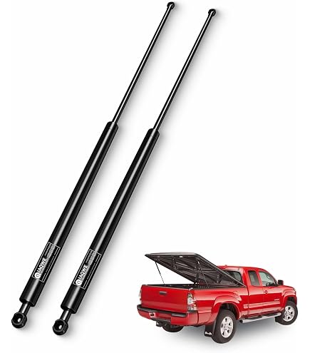 Pair Of 150 Lb Gas Shock Struts For RV/Trailer - 24.5" Extended, 15.15" Compressed, Ball Socket Ends