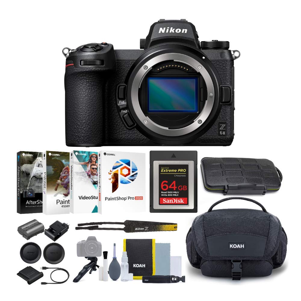 Nikon Z6II Mirrorless with 64 CFexpress