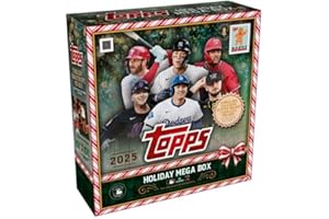 GENERIC 2025 Topps Holiday Baseball Trading Card Factory Sealed Mega Box