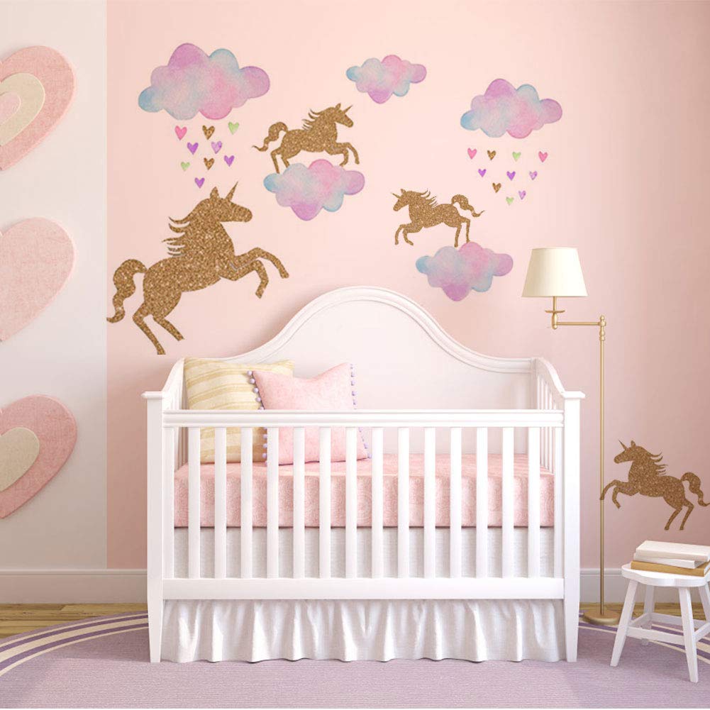 unicorn nursery wall art