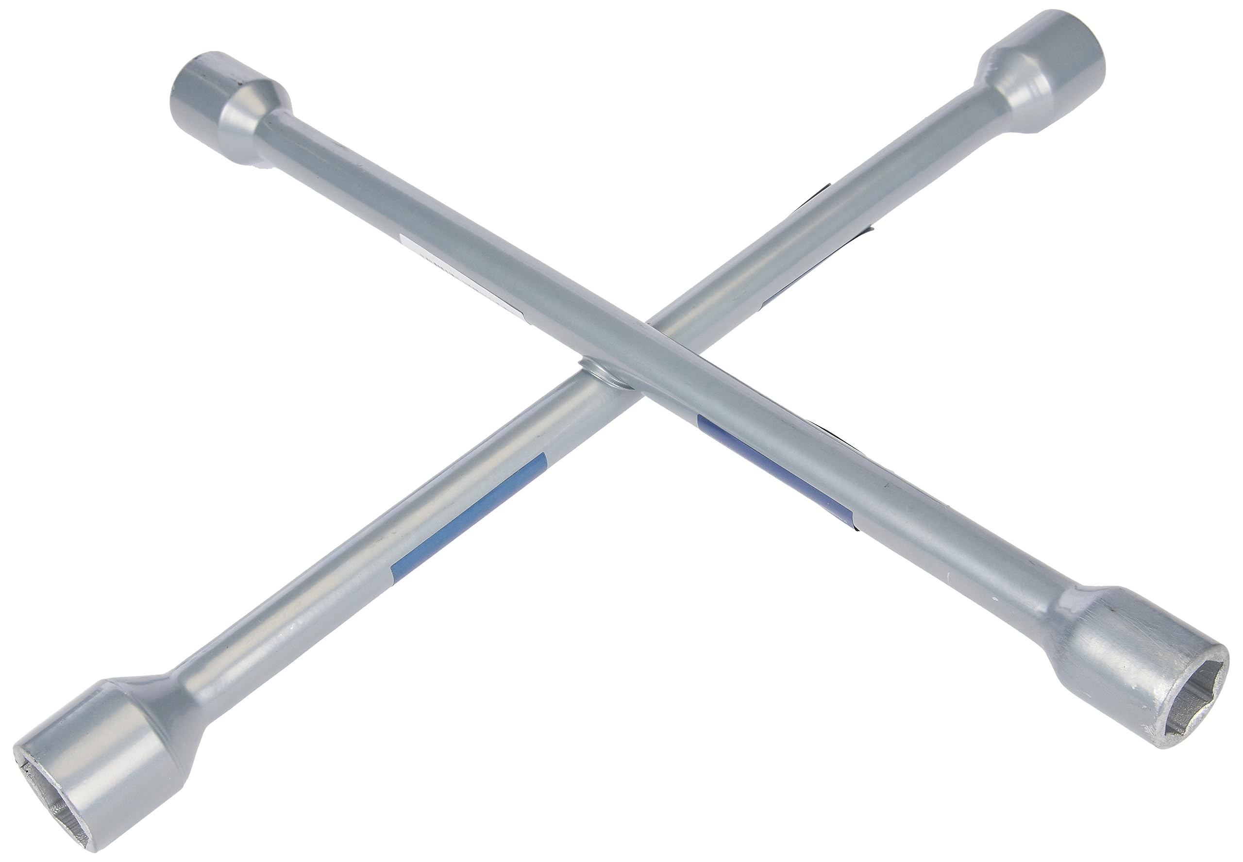 Cartrend 10870 4-Way Wheel Brace, Silver (17mm, 19mm, 21mm, 23mm)