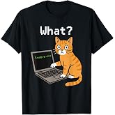 Computer Science Meme Men Women Kids Funny Cat T-Shirt