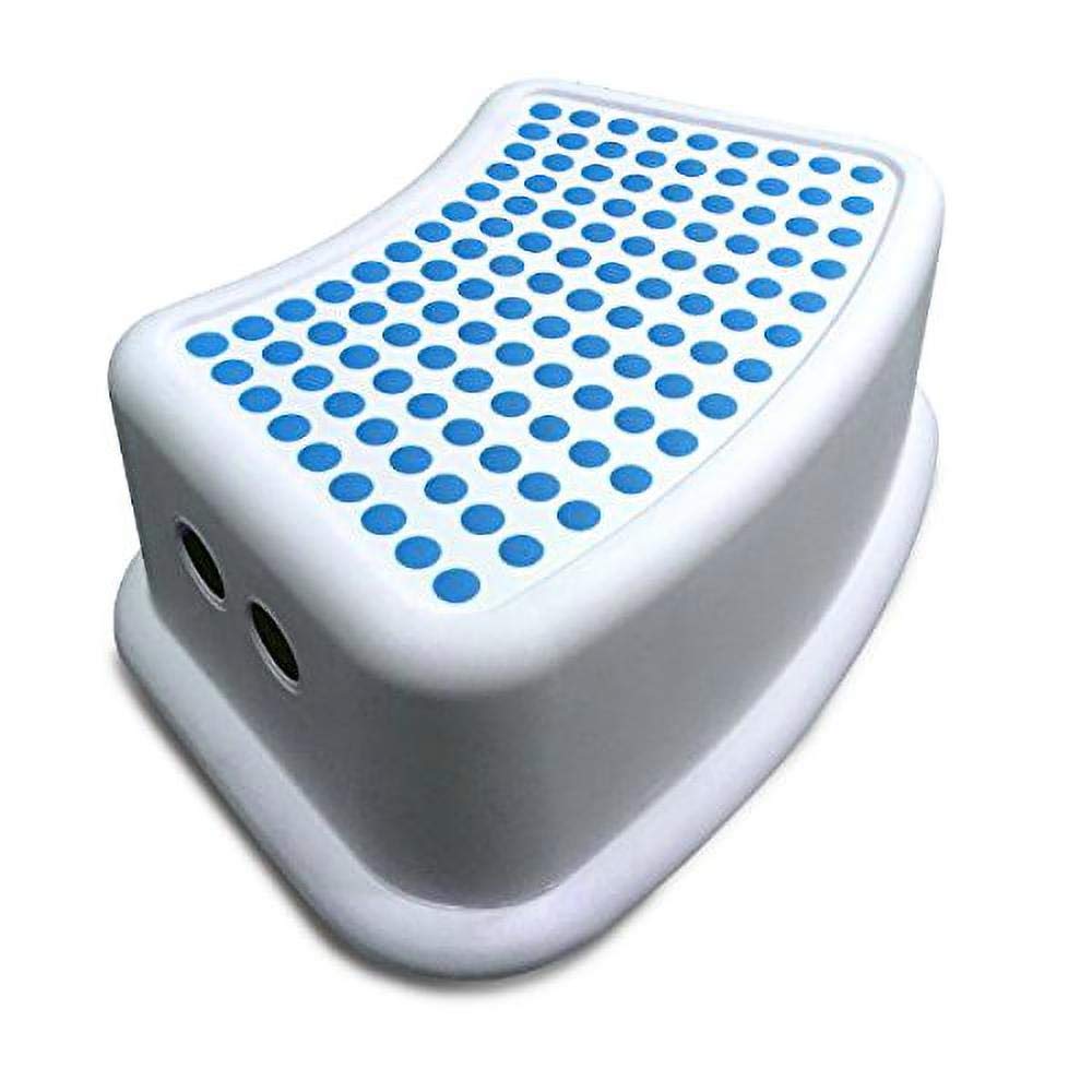 Addis Kids Bathroom Booster Step Stool, navy teal