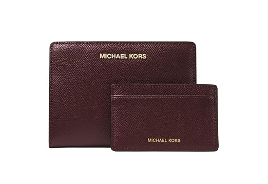 michael kors medium saffiano leather slim wallet