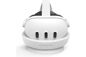 PRISMXR Carina D1 Silent Magnetic Charging Dock Compatible with Meta Quest 3 (No-Beeping Model)​