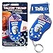 Talking Trump Keychain Funny Gag Sound Machine Toy | 6 Different Sayings In Donald’s Real Voice | Classic Quotes In Your Pocket | Sound Effect Political Gift | Batteries Included