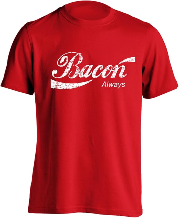 bacon red shirt