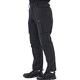 POWERTHREE Men's 4 Way Stretch Outdoor Cargo Pants All Season with Multi Pocket Utility Work Pant