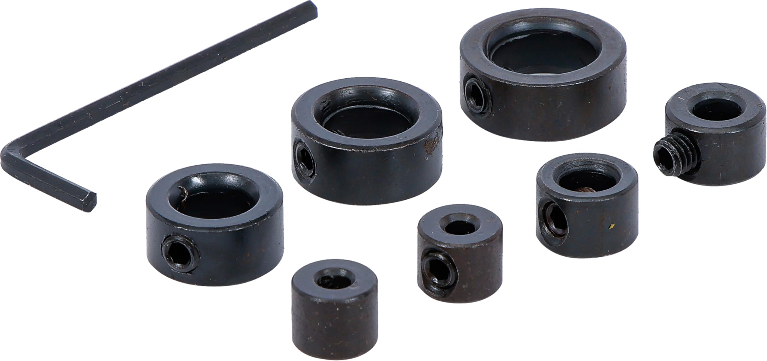 BGS Diy 50407 | Drilling Depth Limiter Set | 8 pcs.