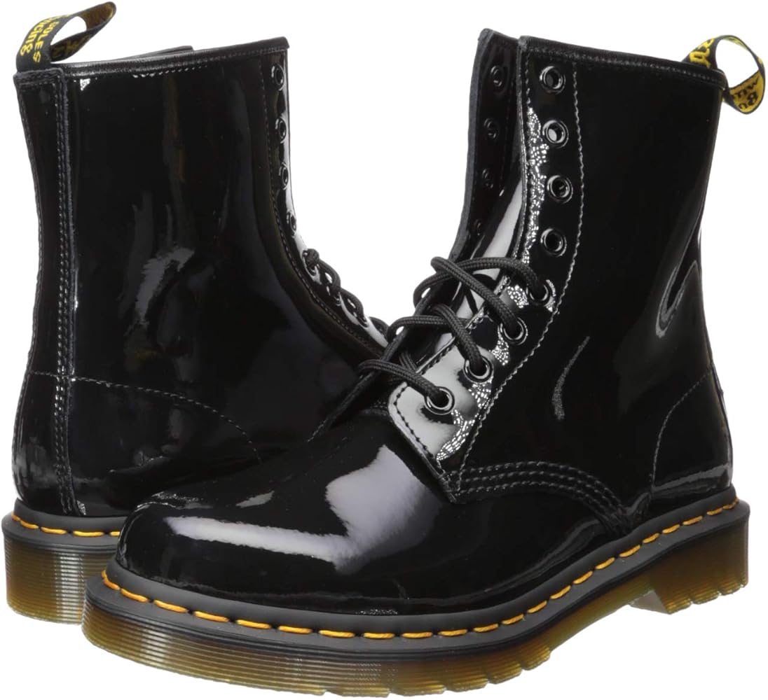 doc martin patent leather boots