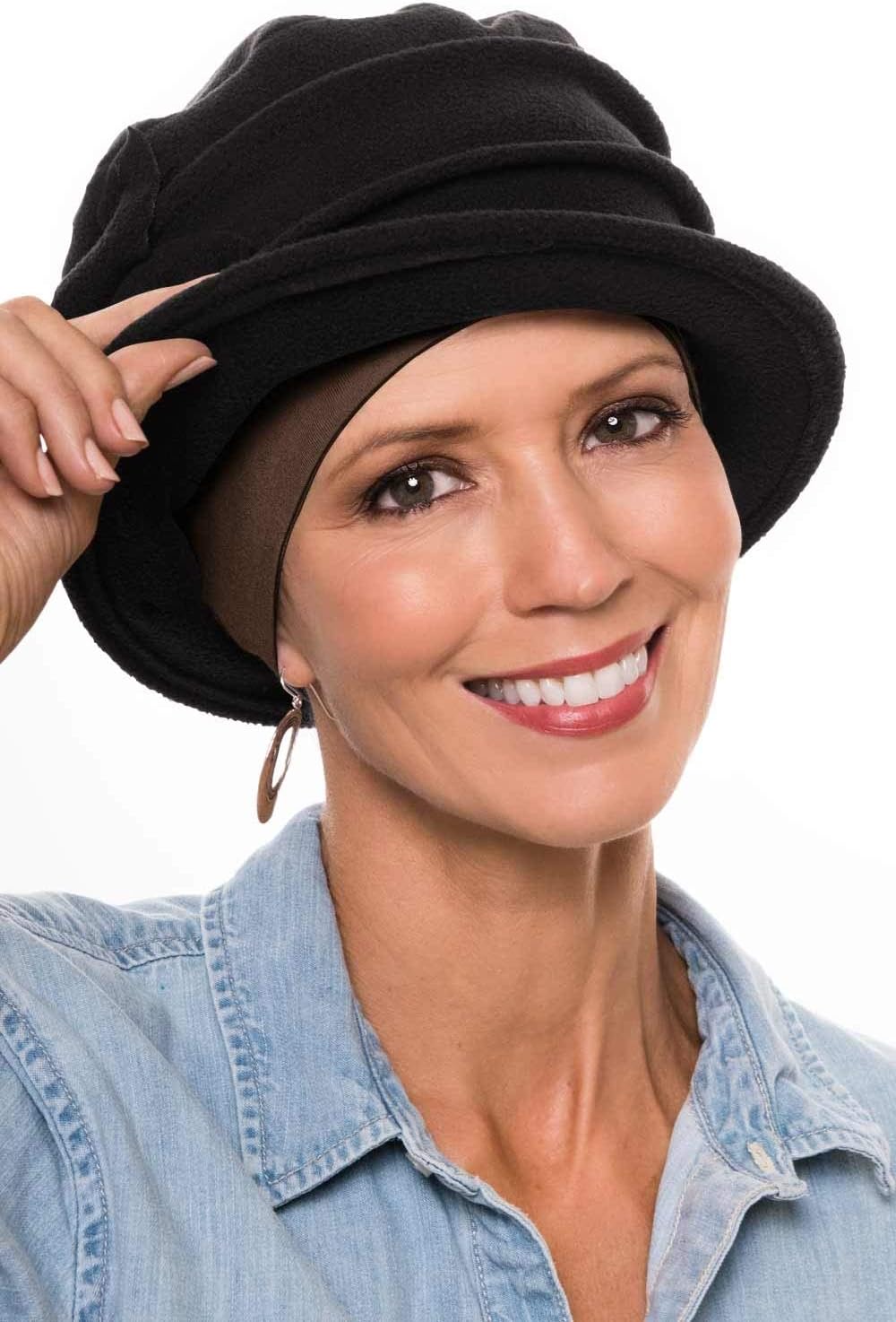 Bamboo Comfort Wide Headband - Wear Under Hats for Head Coverage - Cancer & Chemo Patients