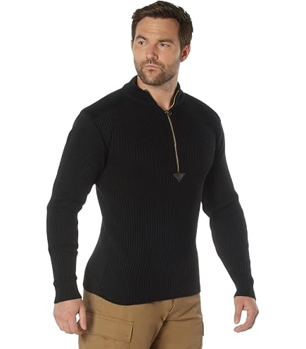 Amazon.com: Rothco Acrylic Commando Sweater GI Style Military