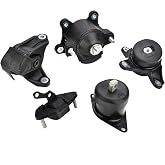 Engine Motor Mount Set Compatible with 2008-2012 Honda Accord 2.4L TSX | 2009-2011, Replaces# A4565 A4572 A4570 A4584 A4561