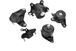 DNGBYMX Engine Motor Mount Set Compatible with Honda Accord 2.4L 2008 2009 2010 2011 2012 Acura TSX 2.4L 2009 2010 2011 2012 2013 A4565 A4572 A4570 A4584 A4561