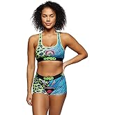 PSD Women's Wf Neon Cats Blu Sports Bra, Blue, M