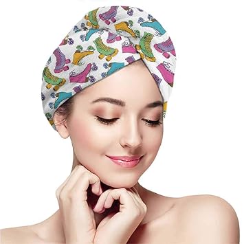 Amazon Com Dry Hair Towel Quick Dry Hair Cap Long Hair Wrap