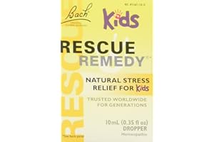Bach Kids Rescue Remedy Natural Stress Relief Drops, 10 ml. 2 Pack