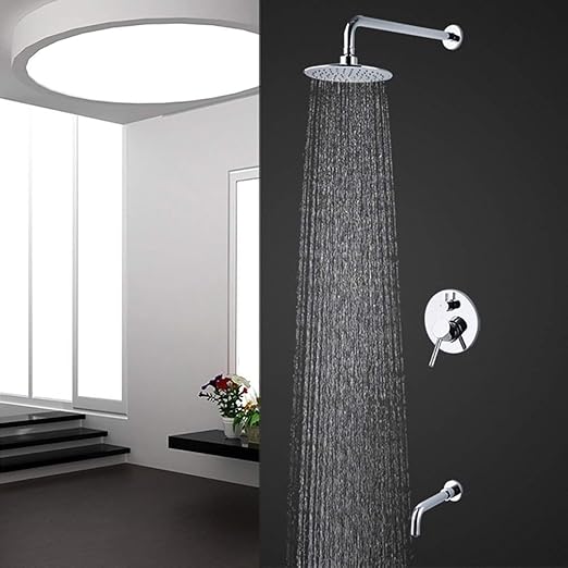 Wcs Shower Ducha De Lluvia Sistema Moderno De Ducha En La Pared