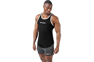 Jed North Men's DRI-FIT Microfiber Bodybuilding Stringer Tank Top Weight-Training Y-Back Racerback