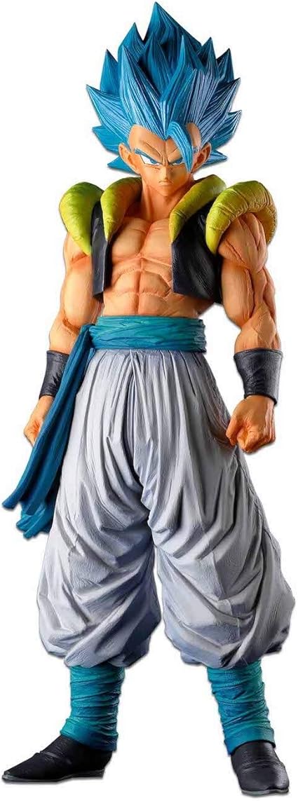 Amazon Com Dragon Ball Super Super Master Stars Piece The Gogeta The Brush Supersaiyan Blue Toys Games