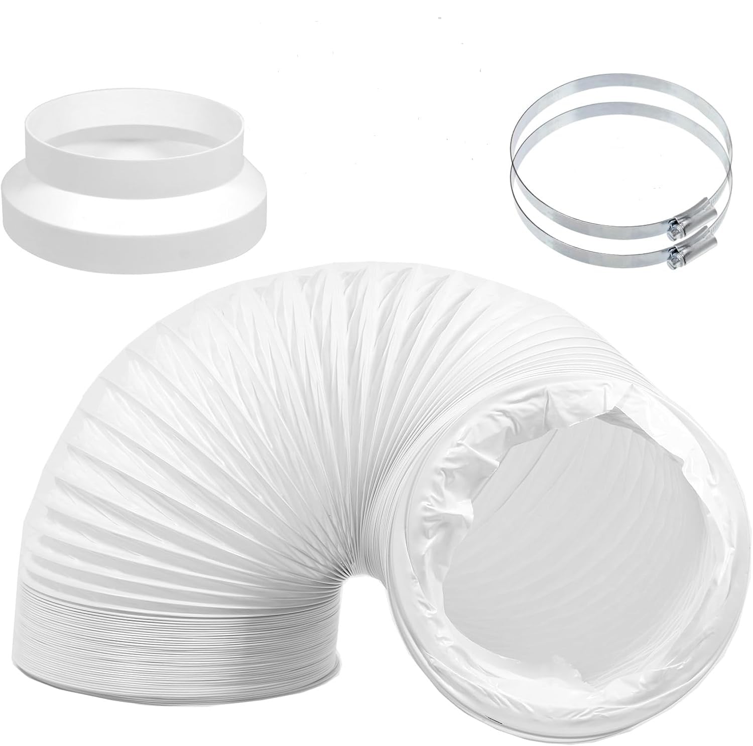 3 Metre Extension Hose for Portable Air Conditioners, Adds an Extra 3m to Your Existing Hose Pipe