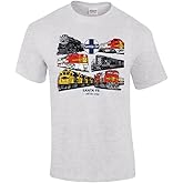 Daylight Sales Santa Fe All The Way Authentic Railroad T-Shirt [56]