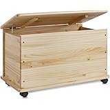 Banc de rangement bois