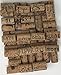 Crafting Wine Corks, All Natural & Same Size With Printed Marked, Craft Grade Meant for Arts, Crafts, Decor. No Agglomerated or Synthetic. Not For Bottling. (250)