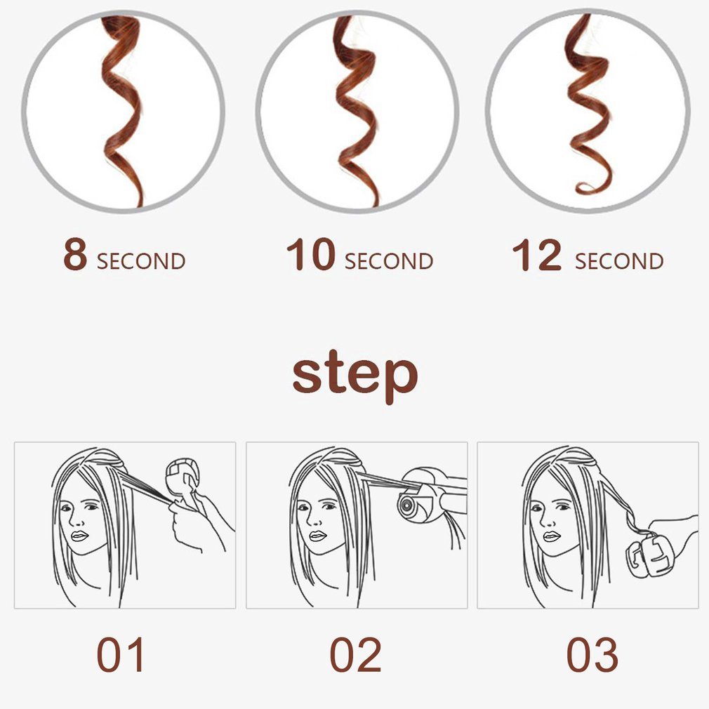 Lockenstäbe, U-Kiss Automatisch Perfekte Curling Machine JL-608PRO-B