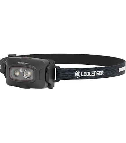 Amazon.com: Ledlenser HF4R Core Headlamp - Black, 72 g, 500 Lumens