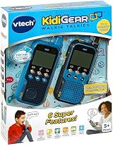VTech KidiGear Walkie Talkies for Kids Blue 65ft Long Distance Secure Digital view 3