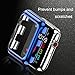 ICE FROG iWatch Series 1 42mm Case, Electroplate Metal Plated PC Slim Hard Protective Bumper HD Screen Protector Full Coverage Case Cover Shell for Apple Watch 42mm - Blue