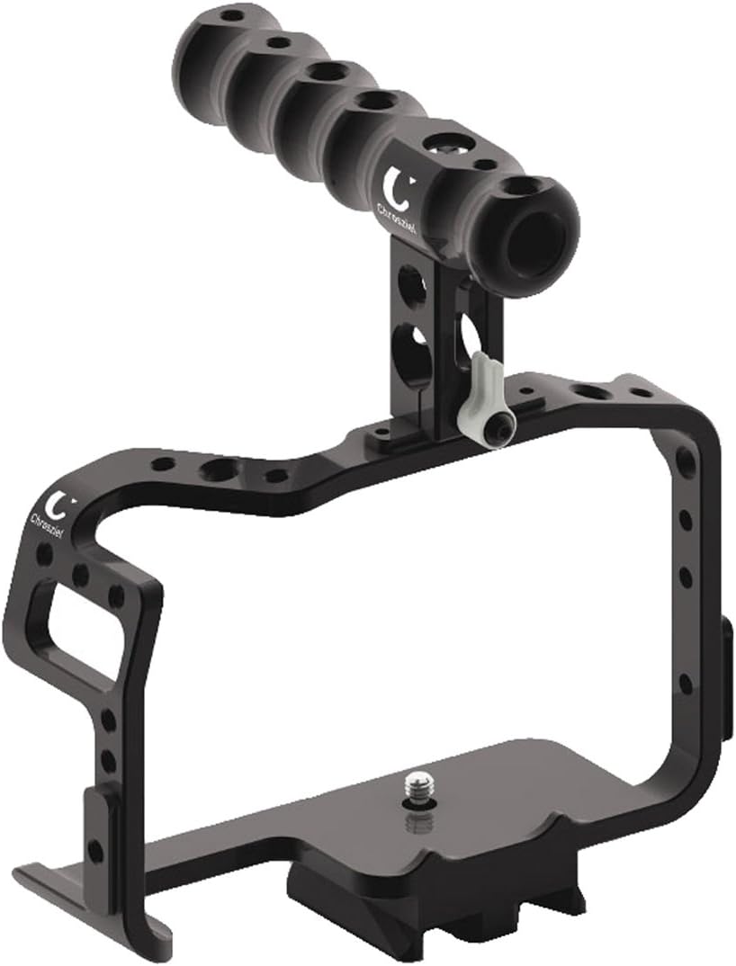 CHROSZIEL Lightweight Cage for Panasonic GH5 with Handle, Black (C-700-GH5-EASY)