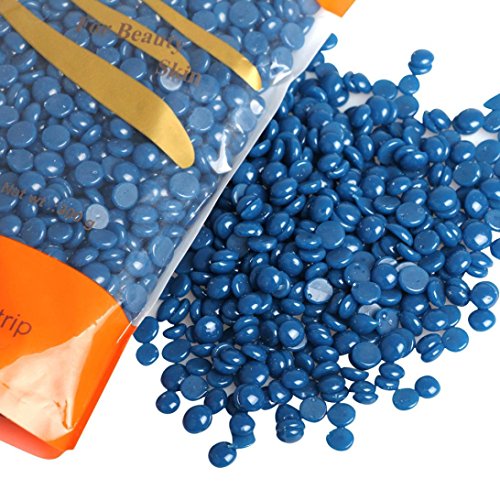 Baomabao No Strip Depilatory Film Hard Wax Pellet Waxing Hair Removal Bean (Navy) - Thumbnail 2