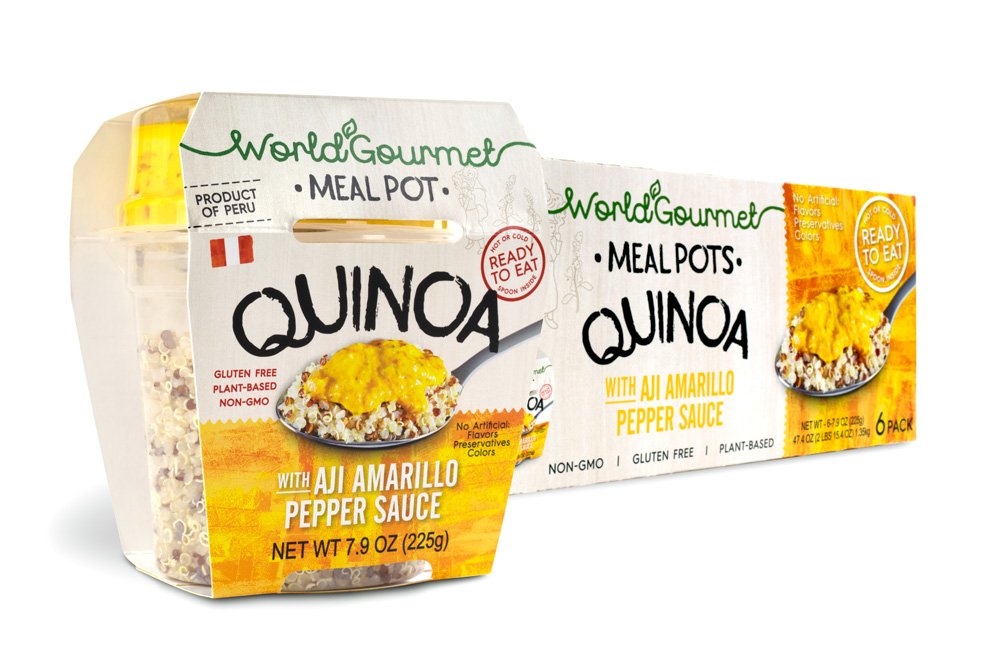 World Gourmet Quinoa Ready To Eat Meal With Tikka Masala Sauce (Pack of 6) Grocery