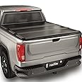 FeeTUO FRP Hard Tri-Fold Tonneau Cover Truck Bed for 2019-2025 Chevy Silverado/GMC Sierra 1500 New Body Style 6.6ft Bed (79.4in) | Not Work with Factory Side Storage Box |