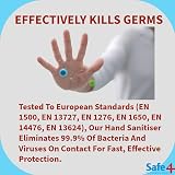 Safe4 Alcohol-Free Hand Sanitiser Foam 5L Bulk Refill Fresh Eucalyptus view 4