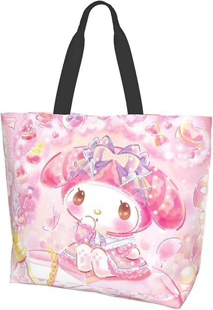 Amazon.com: My Melody (5) Ladies Shoulder Bag Large Tote Top Handle