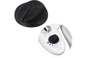 HUIKANGSHENG 1 Pack Replacement Knob (Black), Accessories Compatible with Luxe Bidet Neo 120 & 185