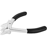 Tiiyee Archery D Loop Pliers for Compound Bow, D Ring Install Tool | Press Nocking Point Pliers Bow Press Accessories, Archer Making Installing Adjusting Clamping Hunting Repair Comfort Grip