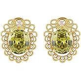 LIGHT RAIN Clip-On Earrings, All-Day Wear Gold & Silver Plated Stud, Hoop, Dangle Design Jewelry for Non-Pierced Ears