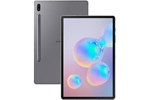 Samsung Galaxy Tab S6 (128GB, WiFi) 10.5" Super AMOLED Display, 13MP Dual Rear Camera, SM-T860N - Mountain Gray (Renewed)