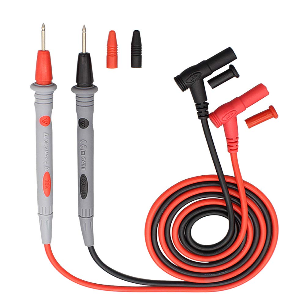thumbnail image 2 of ZIQQUCU Soft Silicone Multimeter Test Leads Replaceable Precision Probe For Digital Multimeter 2 of 9